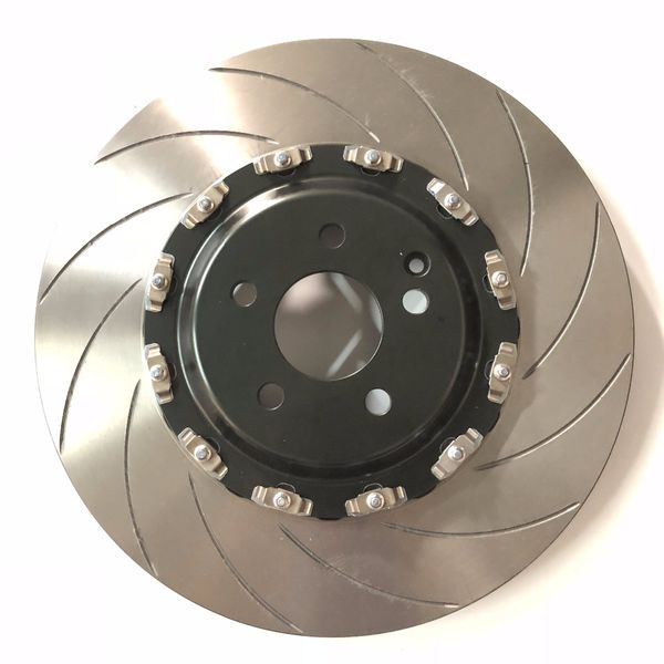 

jekit 380*34mm grooved disc with floating center cap and bracket calipers pads brake hose full set for rx7 fd3s wheel 20