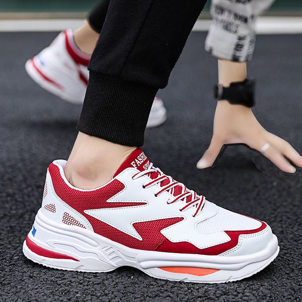 

popular running mens shoes anti slip athletic shoes men mesh breathable walking sneakers men sports sneakers