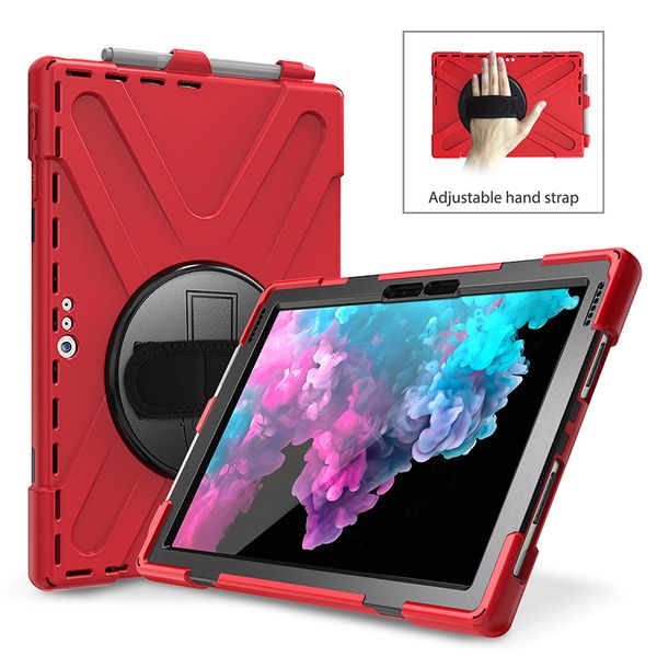 

Силиконовый чехол с ремешком для Surface Pro 7 Pro 6 5 4 Tablet Cover Durable