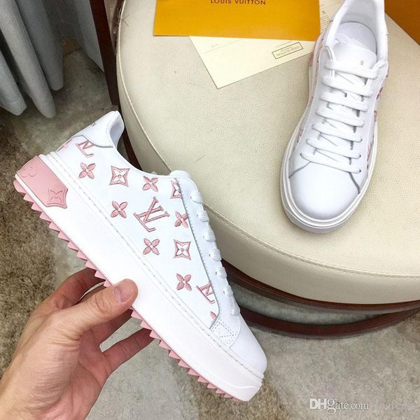 

womens sneaker boots ladies luxury shoes lace up flats sneakers high platform booties fashion leather casual golf shoes, Black