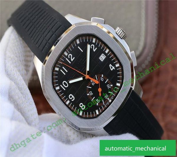 

fashion luxe brand ppg-5968a-001 fashion luxe 28-520 c automatic mechanical movement rubber watchband with transparent bottom, Slivery;brown