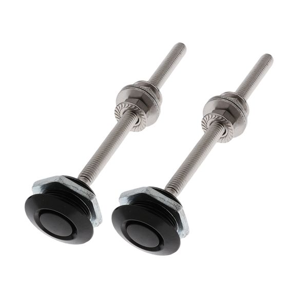 

pair aluminum alloy car hood pin lock quick release universal 25x100mm