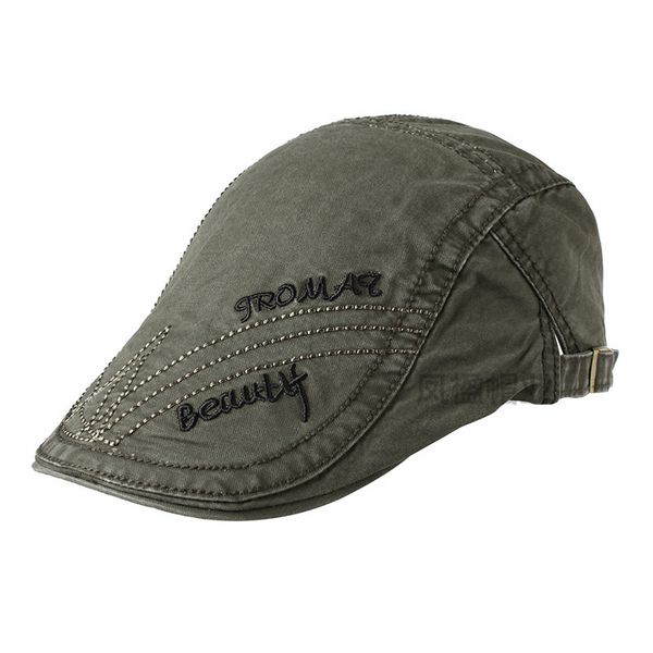 

peaked cap casual berets hats fashion casquette cap outdoor casual breathable sun hat duckbill, Blue;gray