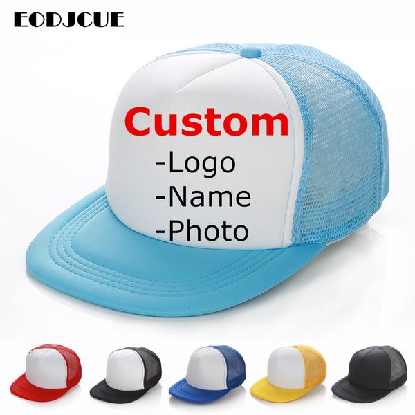 Preço de fábrica! Free design personalizado homens mulheres boné de beisebol para crianças adultos malha snapback hip hop chapéu chapéu gorras