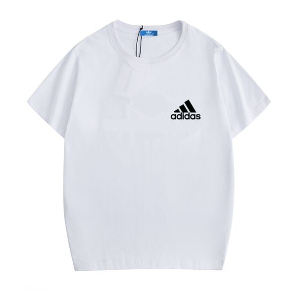 

19ss/adidas shirt designers t shirt brand printed cotton 8gucci luxury casual g8moncler polo shirt 9dsquared2 tee women mens v6burberry, White;black