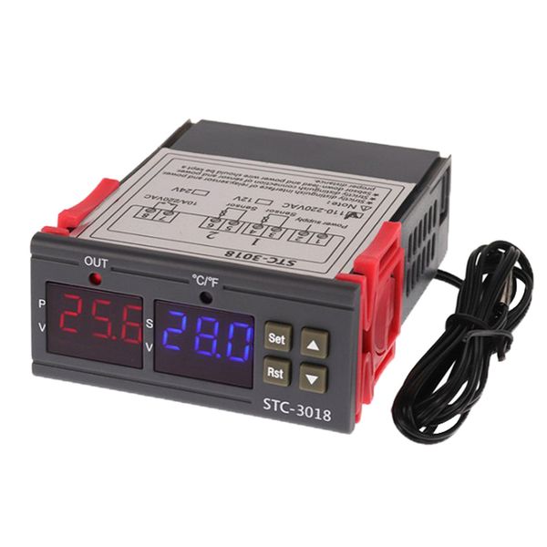 

ntc temperature controller celsius & c/f thermoregulator thermostat