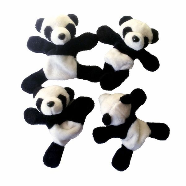 

1pc cute soft plush panda fridge magnet refrigerator sticker gift souvenir decor funny girls boyschildren student toys #o