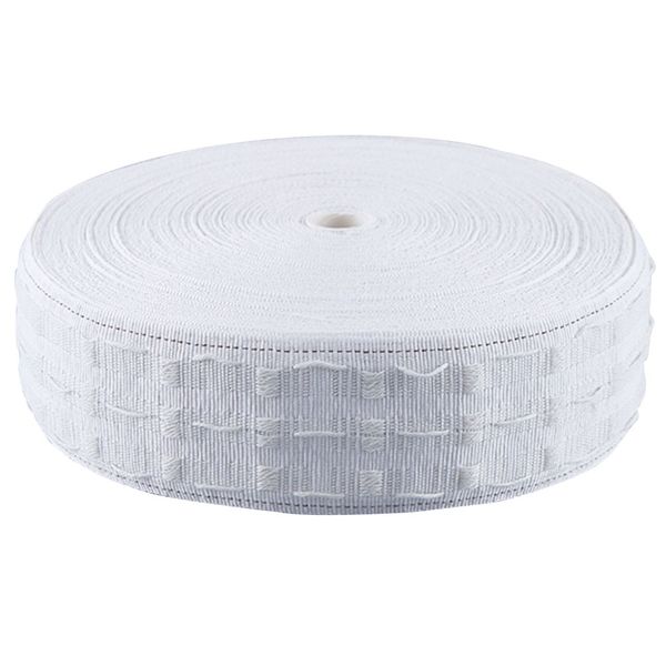 

10m pull curtain grommet curtain ring pleat belt tape punching hook cloth eyelets
