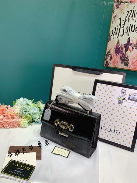 

female wild messenger bag simple package chain shoulder small square oblique span portable genuine leather handbags mini bags svqj