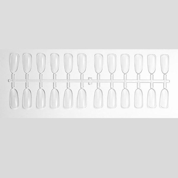 

yiwa 240 pcs/bag polish gel display nail tips color display card chart book art tools salon accessory, Red;gold