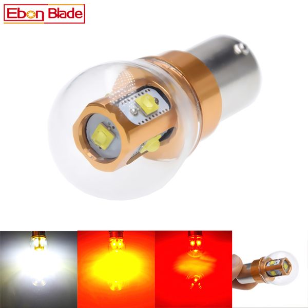 

2pcs 1157 bay15d led white red amber light car signal lamp 12v 24v 30v xbd 25w auto tail parking light brake bulb turning