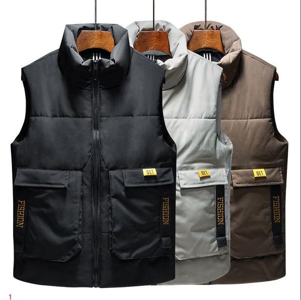 

mens vest jackets hoodies wearing warming mens jackets 2019 new arriving mens casual fashion womens hoodies hip hop windbreak #bt, Black;white