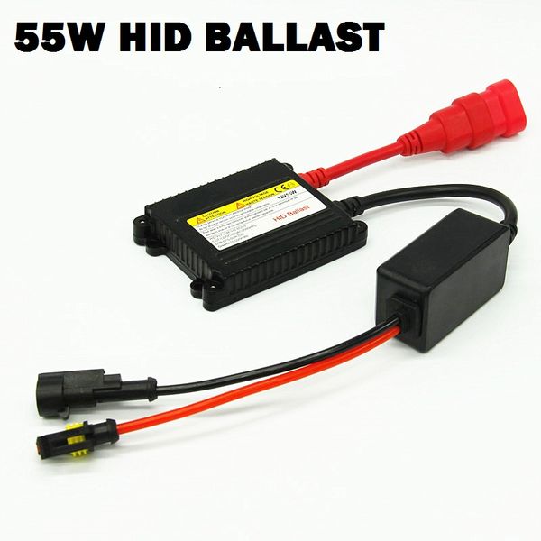 

80pcs dc 55w 12v hid slim ballast for hid xenon headlight bulb h7 h11 4300k 6k for car honda&toyota with stock fast shipping ing