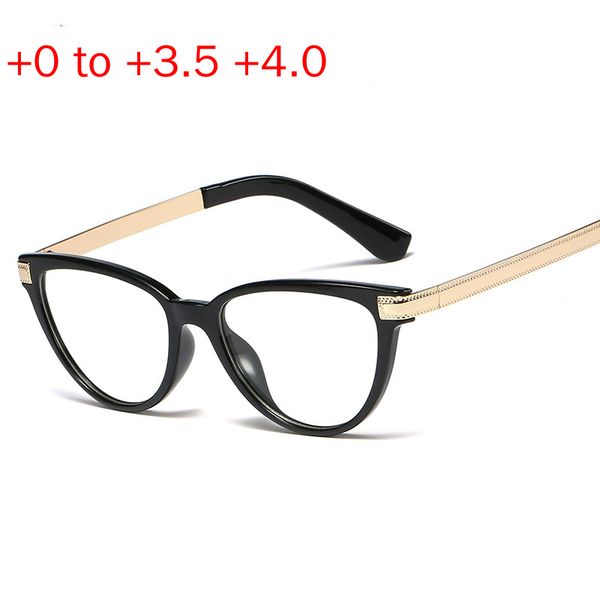 

progressive multifocal reading glasses small cat reader glasses retro eyewear women men leoaprd presbyopic with box nx, White;black