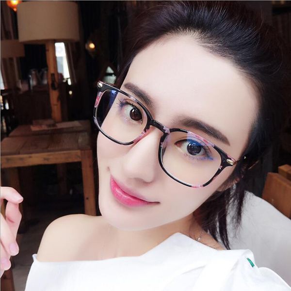 

tr90 metal anti blue light blocking glasses men women filter reduces eye strain clear computer glasses goggle uv400, White;black