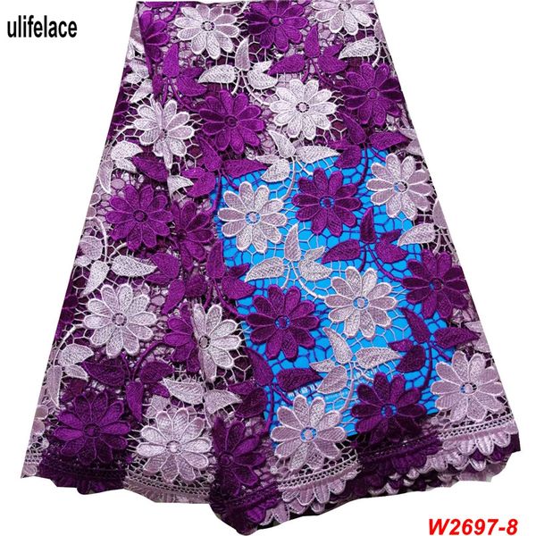 

африканский швейцарский гипюр шнур кружева горячий продавать растворимые в воде cupion кружевной ткани 2019 тяжелых высокого качества кружев, Black;white