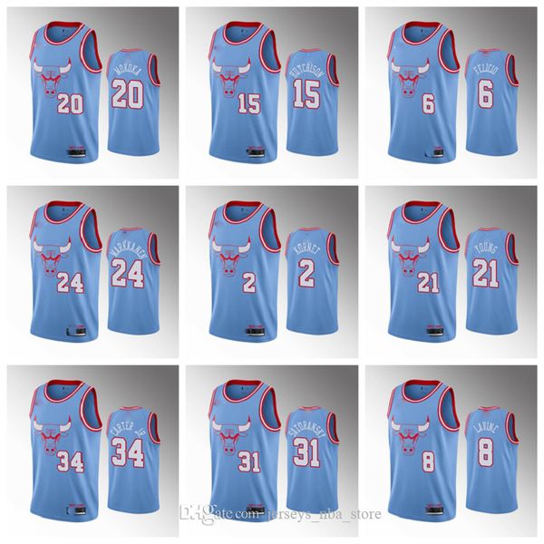 

chicago bulls men wendell carter jr. blue basketball jersey otto porter jr. zach lavine coby white lauri markkanen valentine dunn, Black;red