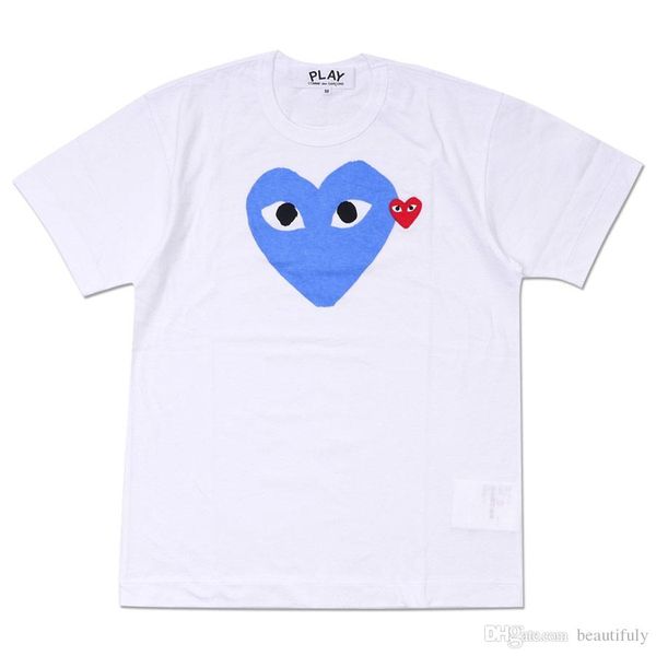 

mens designer t shirts comme des garcons off with blue heart sport tee shirts white t-shirt pablo c-d-g tee for summer vetements