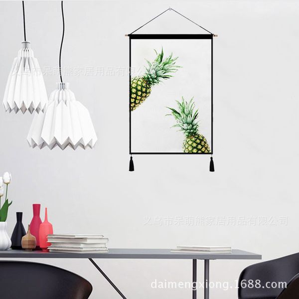 

furnishing hanging cloth background cloth watt-hour meter occlusion cloth decoration painting tapestry mural painting concise paintings