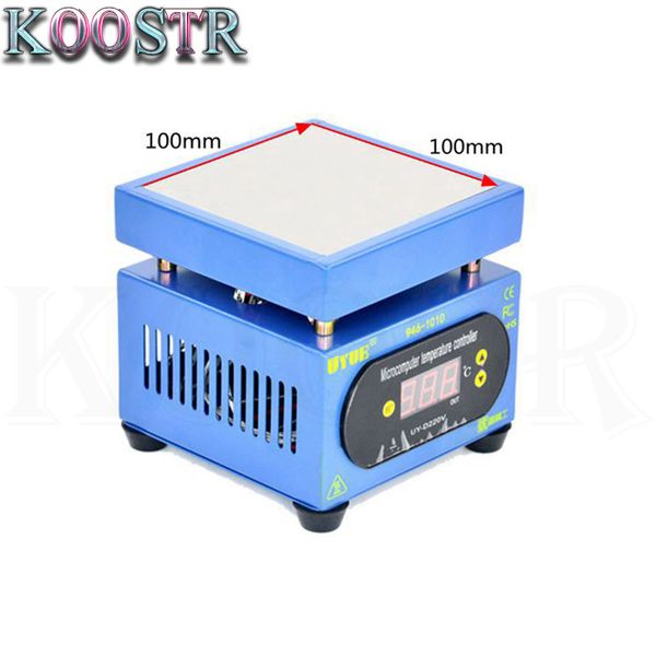 

220v 300w constant temperature heating table mobile phone split screen thermostat pcb plate preheating station 100mm * 100mm