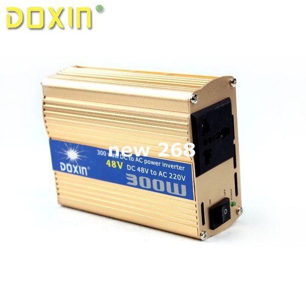 Freeshipping DC 48 V zu AC 220 V 300 W Automotive Power Inverter Ladegerät Konverter für Auto Auto Auto Power heißer Verkauf ST-N040