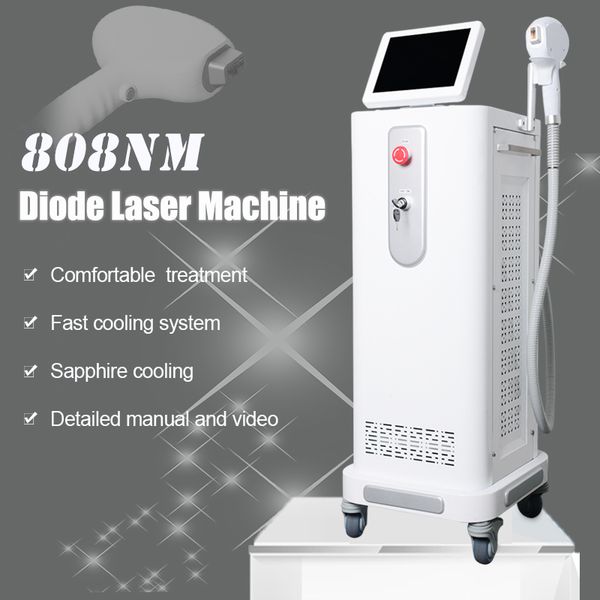 

permanent hair removal 808nm diode laser hair removal machine soprano laser 808 nm hair removal machine, Black