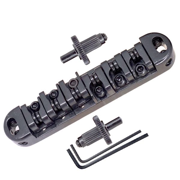 

1 установить роликовое седло мост с ключом для lp электрической гитары частей