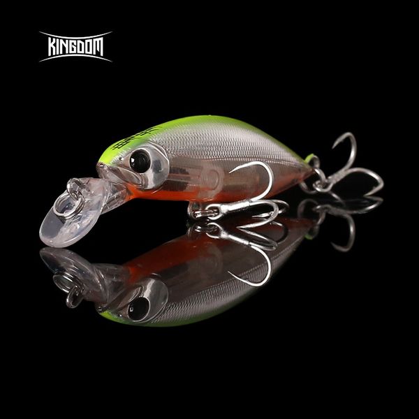 

kingdom fishing lures 70mm 12g 55mm 7g artificial baits with vmc hooks slow sinking hrard lure wobblers fishing tackle
