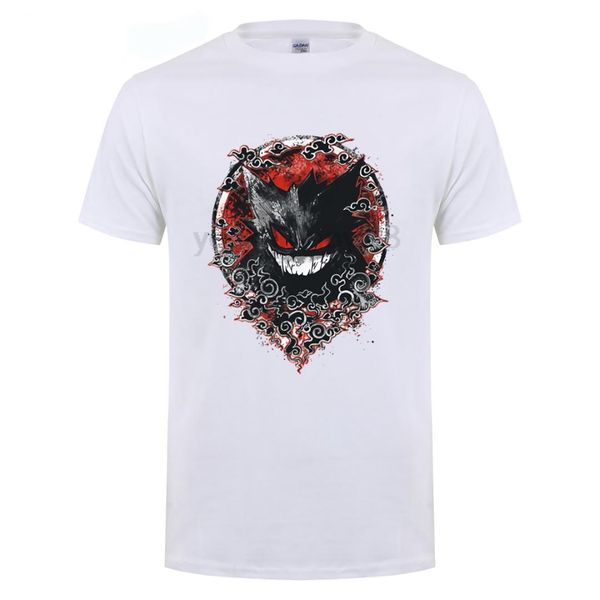 

marca t shirt uomo 2018 moda go gengar t shirt effetto, White;black