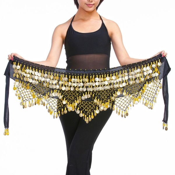 

egyptian belly dance belts 11 color bellydance belt for women velvet belly dance costume accessories hip scarf bellydance, Black;red