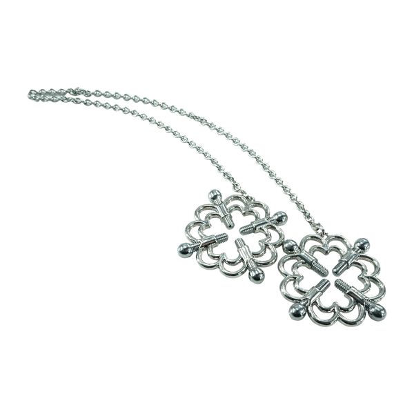 

new style accessories stainless play metal clips steel torture nipple adjustable breast toy restraints clamps c18112701 bondage fet paws