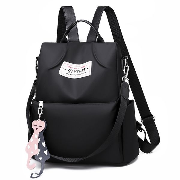 

new fashion simple anti-theft backpack trend european and american multifunctional travel bag ladies backpack women bag