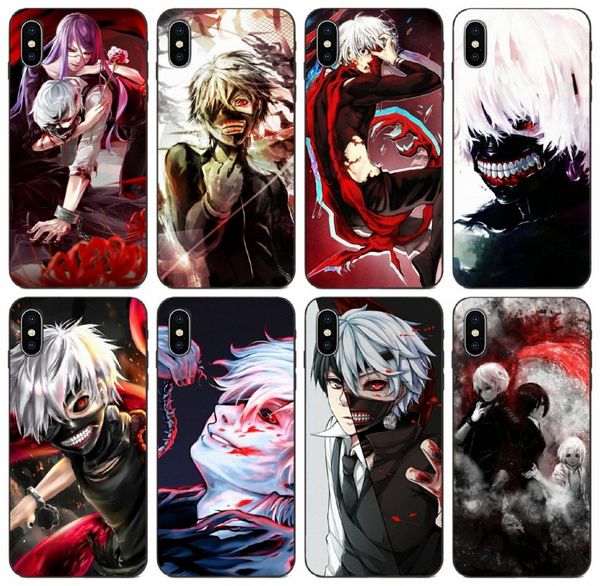

tongtrade] tokyo ghoul kirishima touka kaneki ken case for iphone 11 pro x xs max xr 8s 8 7s 7 plus galaxy s10 huawei v20 redmi note 8 case