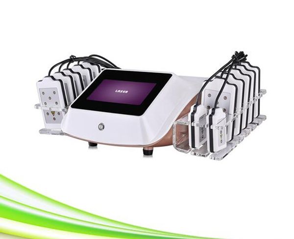 

14 pads zerona cold laser burn fat lipolaser slimming machine
