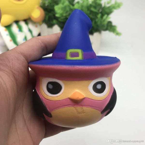 

bravo sales products soft owl squishy toys kawaii slow rising for children adults relieves stress anxiety home decoration toy for kids gift