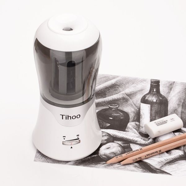 

tihoo nib adjustable electric pencil sharpener mechanical electronic pencil sharpeners for sketching stationery school supplies