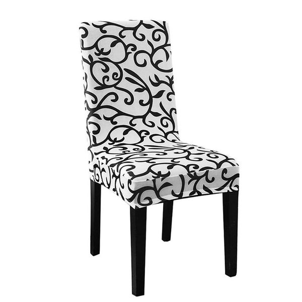 

promotion stretchy dining chair cover short chair covers washable protector seat slipcover for wedding party restaurant banquet