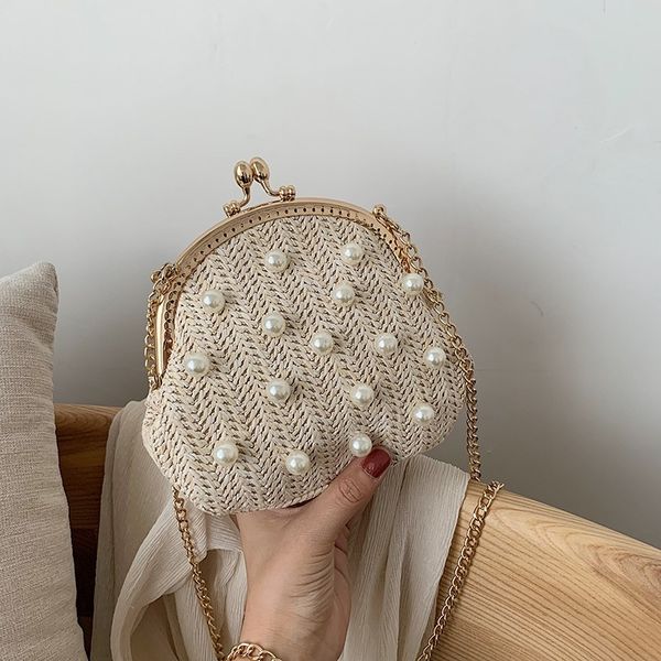 

ladies clutch evening bag fashion small pearl women bag wedding party shoulder crossbody for women bolsas feminina