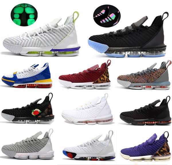 

2019 new 16 16s men basketball shoes equality oreo court purple fresh bred what the mens trainer sports sneakers 7-12, White;red