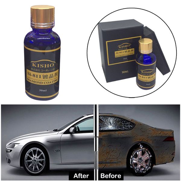 

car multi-purpose brilliaire ceramic coat 30ml diamond hydrophobic glass coating super hydrofobowa glass coating practical