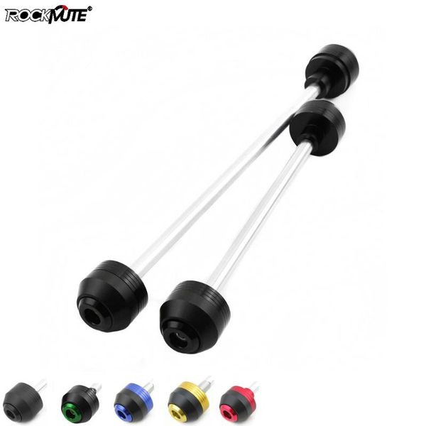 

for zx-6r 2014-2016 motorcycle front rear wheel axle fork slider crash protector drop falling protection