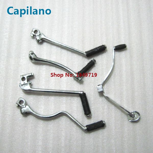 

motorcycle cg125 gear shift shaft start lever for 125cc cg 125 linked hanging igniton kick start lever spare parts