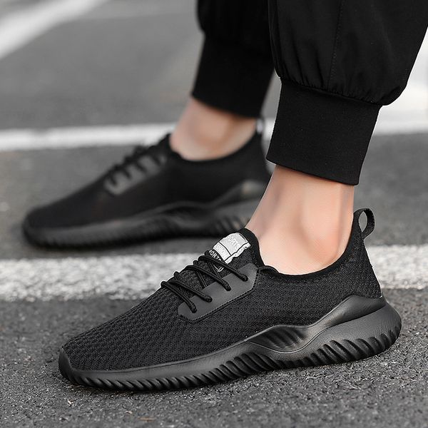 

men's sneakers mesh road running shoes man sport jogging shoes sneakers athletics trainers comfort run walking boys