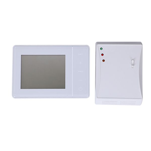 Freeshipping Programa mable sem fio termostato Digital Display LCD App controle de temperatura Tester medidor Ferramentas Hy01Rf-16A