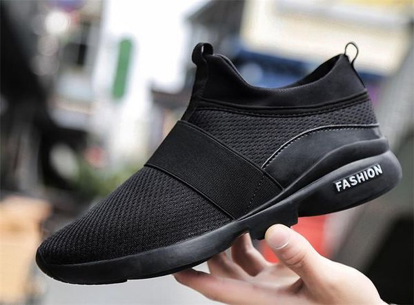 

2019 summer men's shoes breathable trend mesh sports running shoes tide large size 45 46 casual shoes men