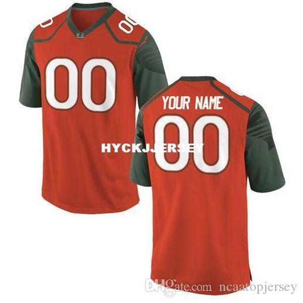 

custom miami hurricanes college football jersey,personalized red white double stitched jerseys,any name & number, Black;red