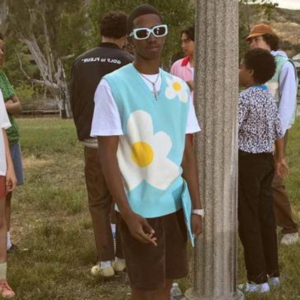 

19ss golf le fleur ван свитер vest gelato вязаная жилет без рукавов весна осень зима свитер жилет теплые свитера топы hfymmy038, White;black