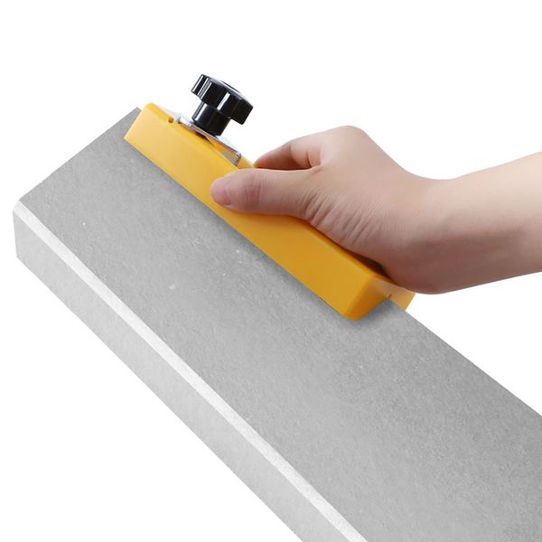 

new plastic plasterboard hand planer edge trimmer gypsum board planning tool flat square drywall chamfer woodworking tools