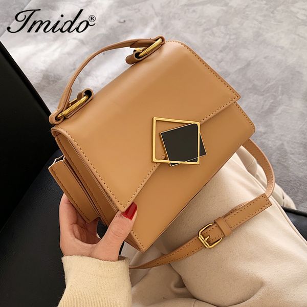 

solid color pu leather crossbody bags for women 2019 quality shoulder messenger bag female small handbags and purses