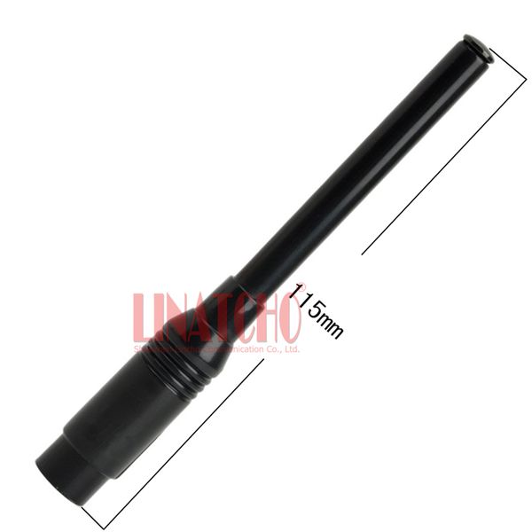 

na773 telescopic uhf vhf 144-430mhz dual band walkie talkie two way radio antenna sma male connector